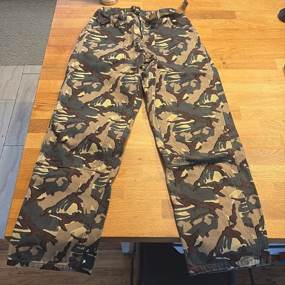 Gramicci Cotton Camouflage Multicolor Pants G2Fm-P024 Size XS